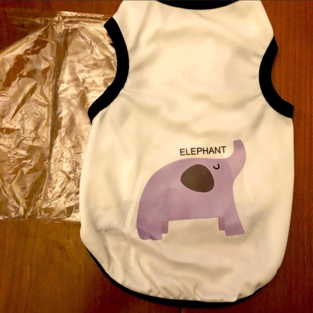 NWT Dog/Cat (4) Set Shirts (Small)